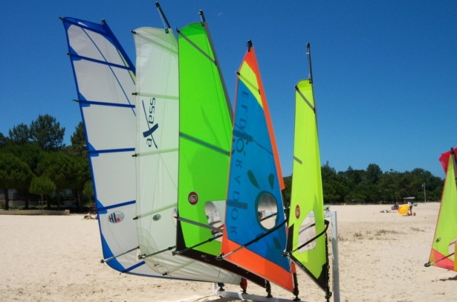  Force 7 windsurfing fleet 